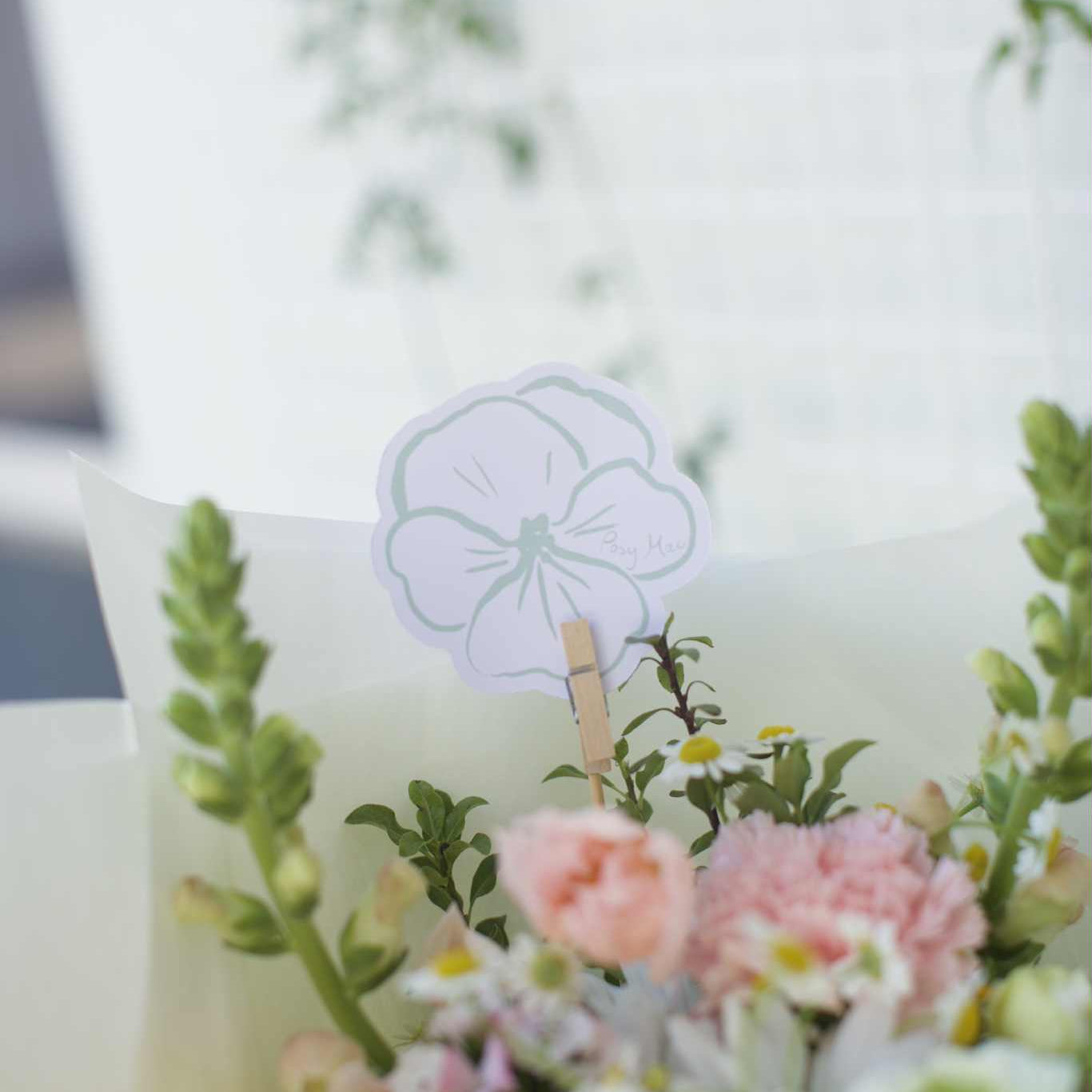 Flower Cards – Handwritten Messages Bundaberg | Add to Your Bouquet - Posy Mae
