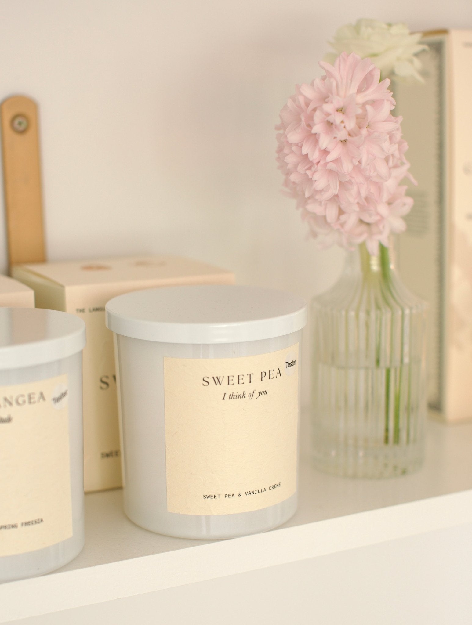 Sweet Pea Candle 400g – I Think of You - Posy Mae