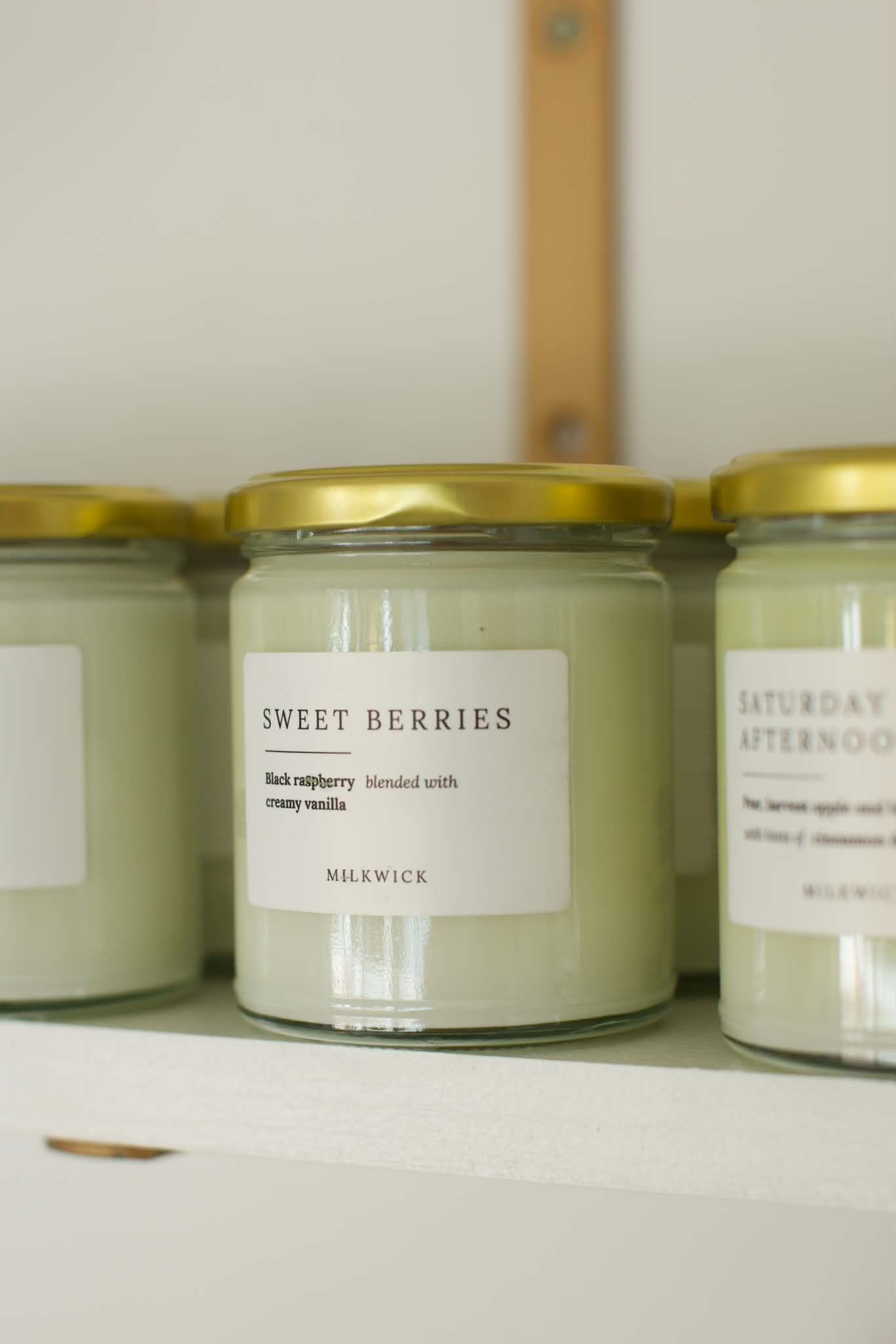 Sweet Berries – Milkwick Candle - Posy Mae