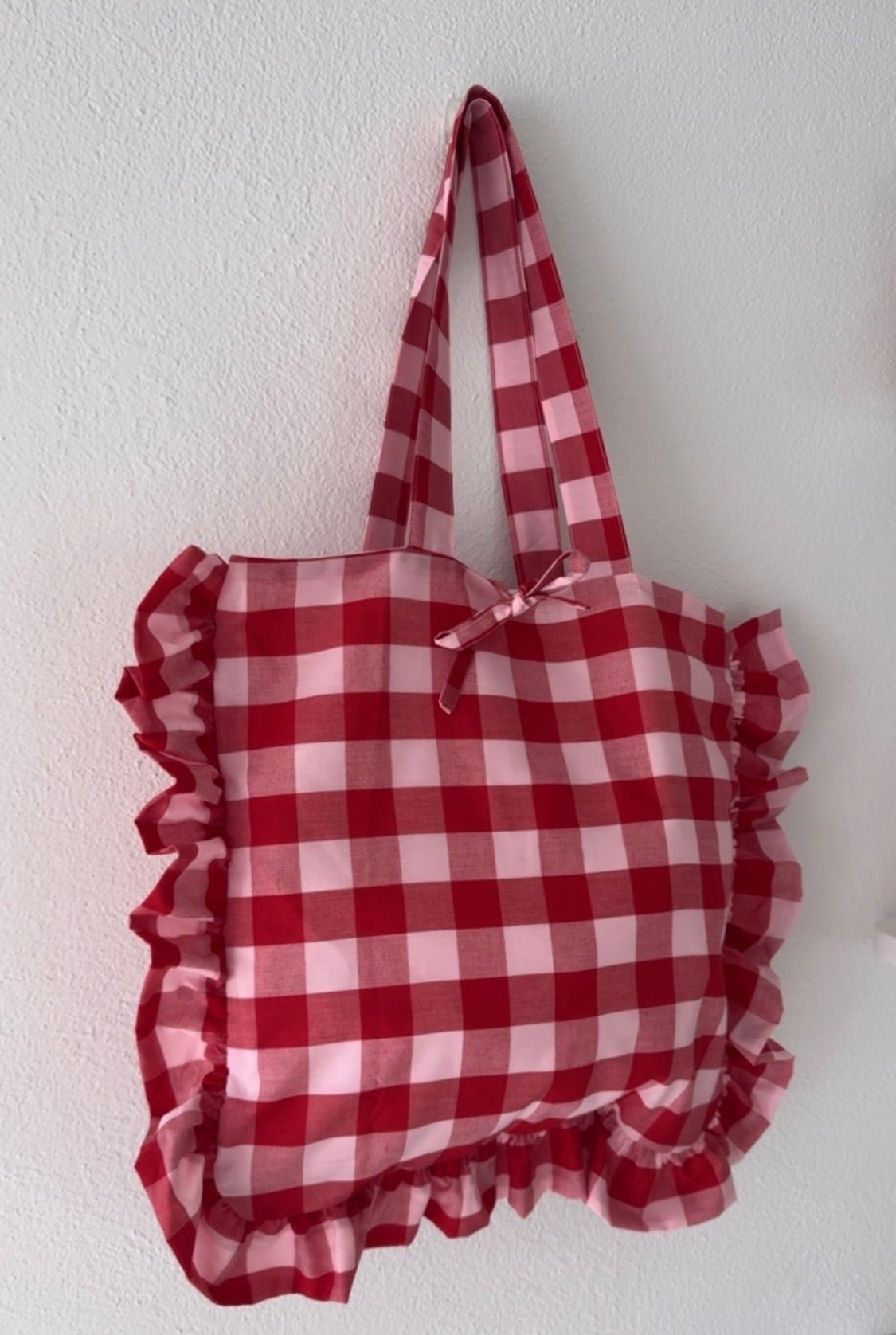 Frilly Tote Bag – Handmade Stylish Tote - Posy Mae
