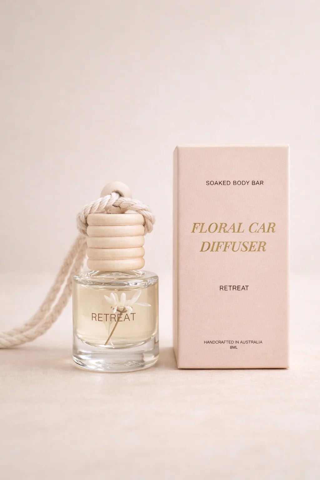 Soaked Body Bar - Floral Car Diffusers - Available in a range of stunning scents - Posy Mae