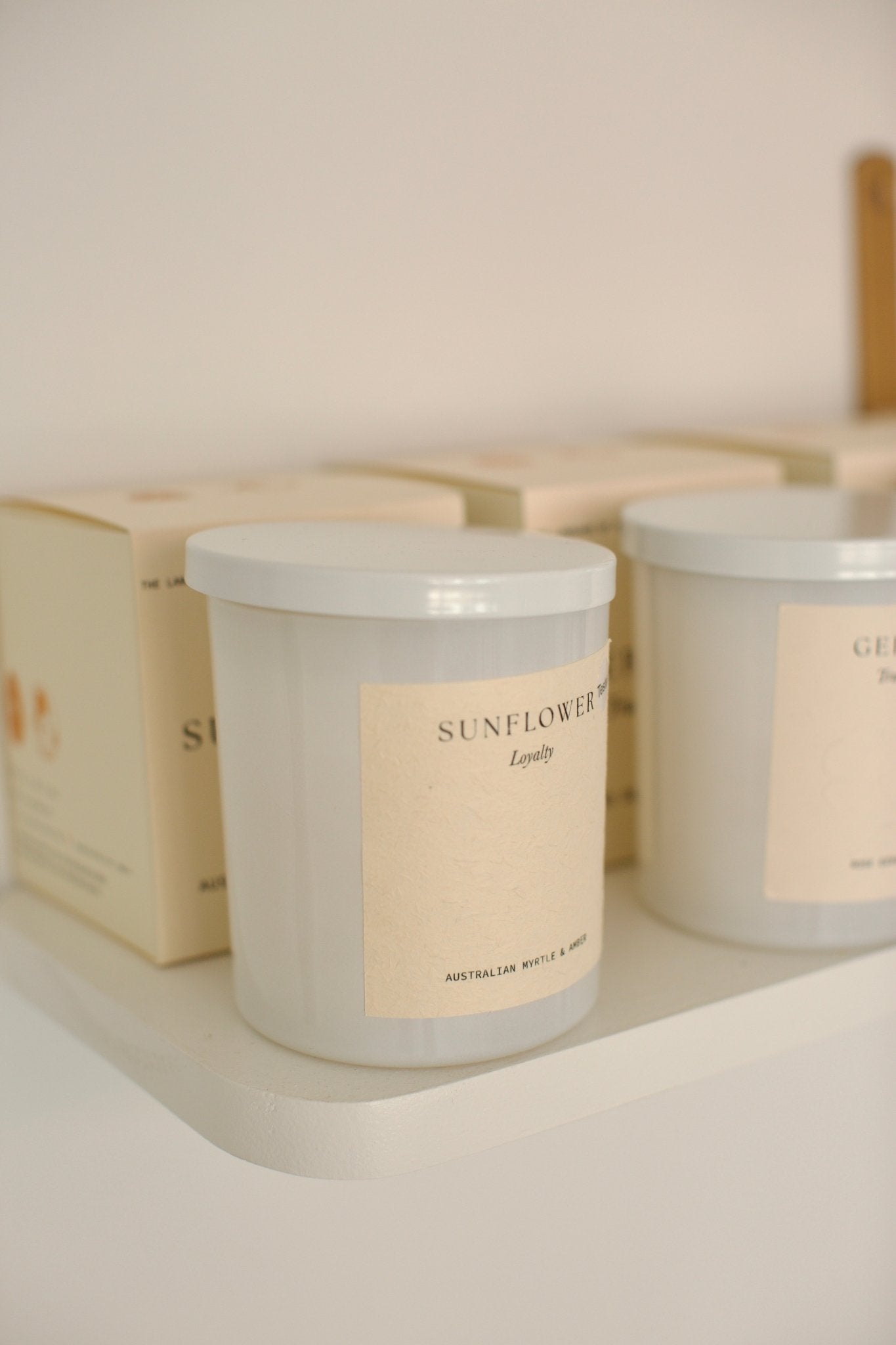 Sunflower Candle 400g – Loyalty - Posy Mae