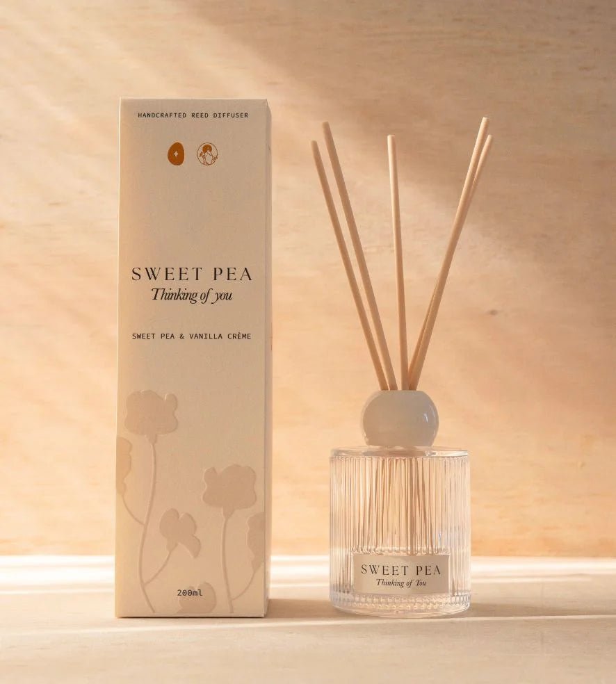 Sweet Pea Diffuser 200ml – Thinking of You - Posy Mae