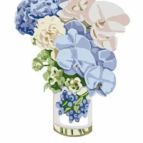 Paint Like Frida – Paint by Numbers Kit (Blueberry Jam) 20x25cm Bundaberg | Posy Mae Floral Studio - Posy Mae