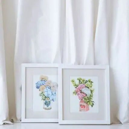 Paint Like Frida – Paint by Numbers Kit (Strawberry Milk) 20x25cm Bundaberg | Posy Mae Floral Studio - Posy Mae