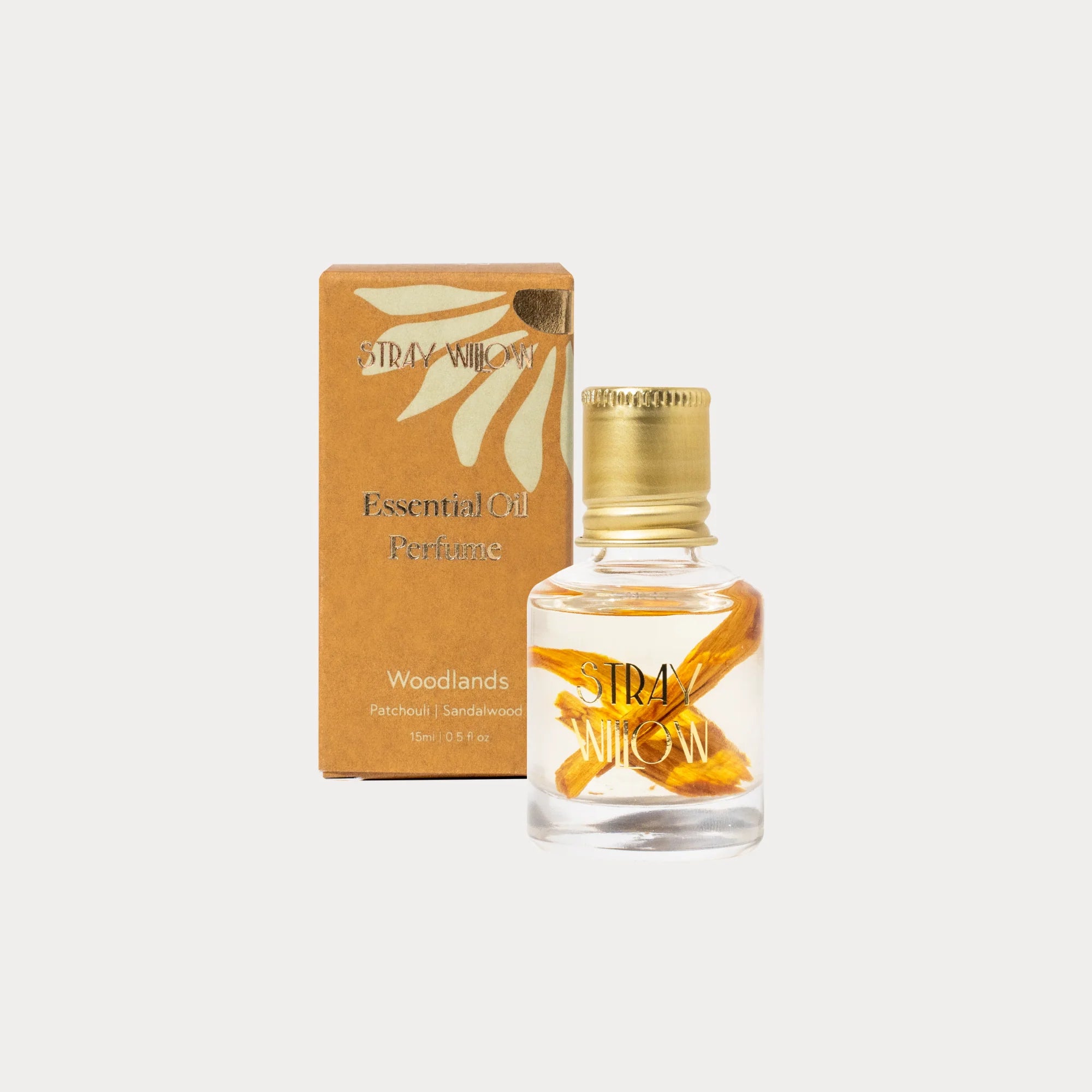 Stray Willow – Essential Oil Perfume Roller (Woodlands) Bundaberg | Posy Mae Floral Studio - Posy Mae