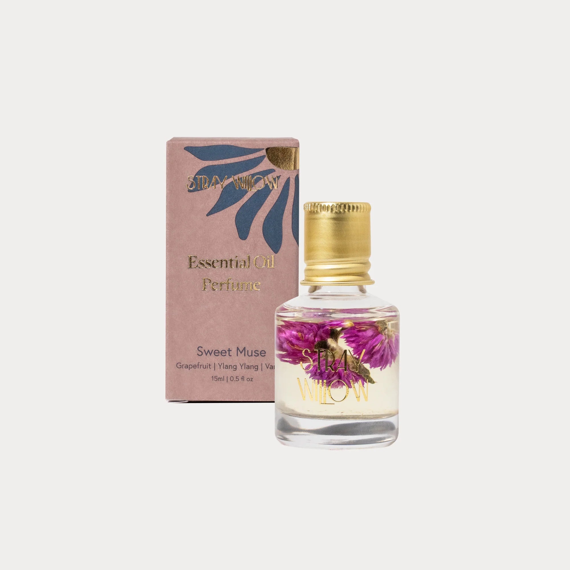 Stray Willow – Essential Oil Perfume Roller (Sweet Muse) Bundaberg | Posy Mae Floral Studio - Posy Mae
